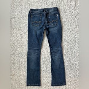 Silver Jeans Co. - Women’s Elyse Slim Boot, Size W30/L35- Medium Wash